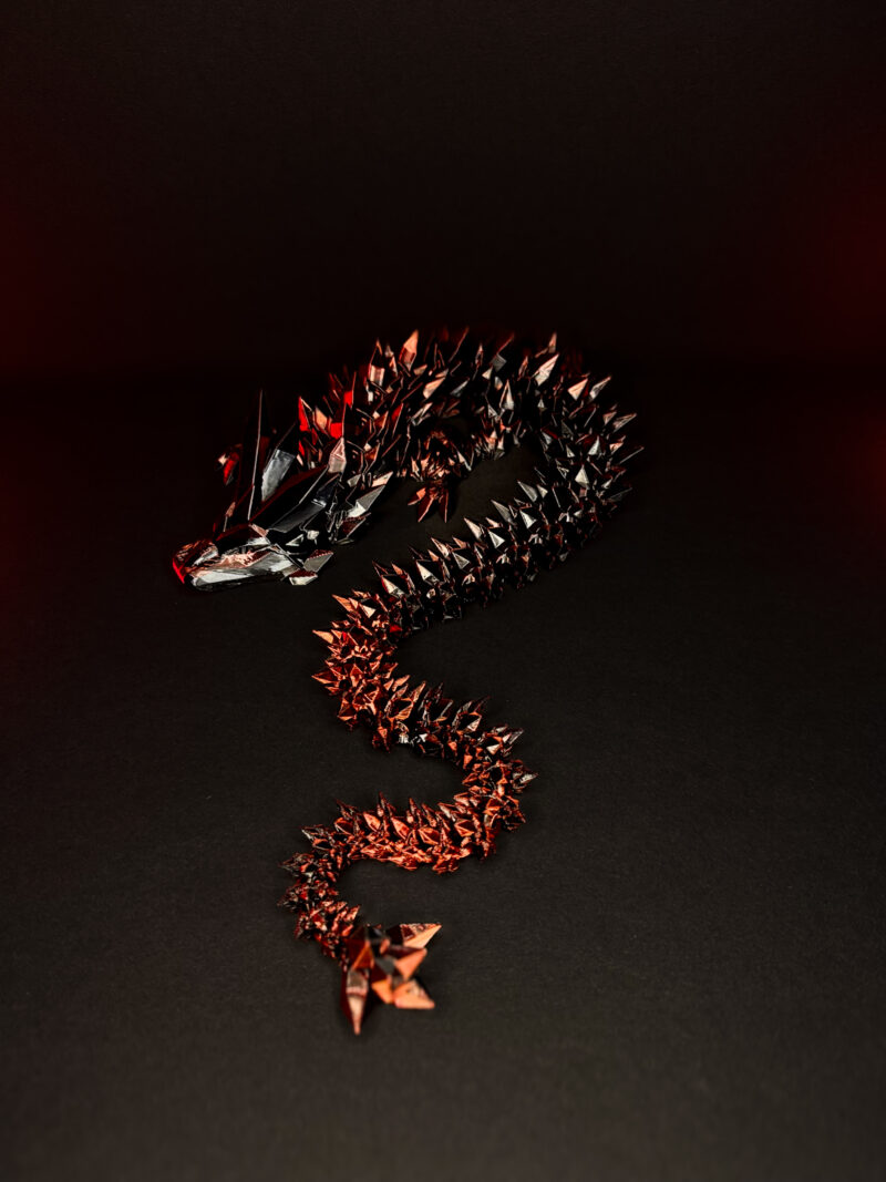 Smok ruchomy w kolorze Mistic Red