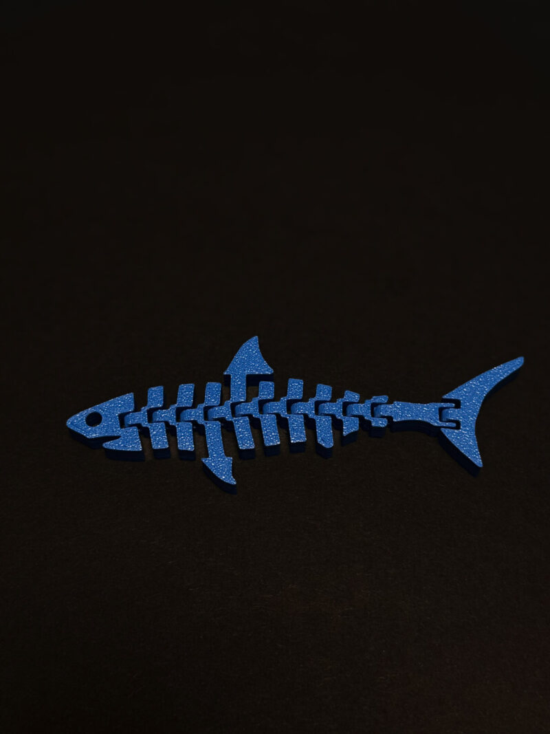 Brelok do keyrambita Rekin niebieski