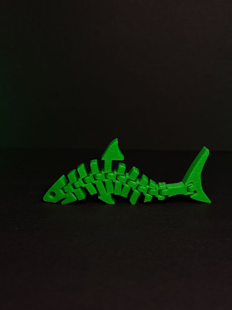 Brelok do keyrambita Rekin zielony