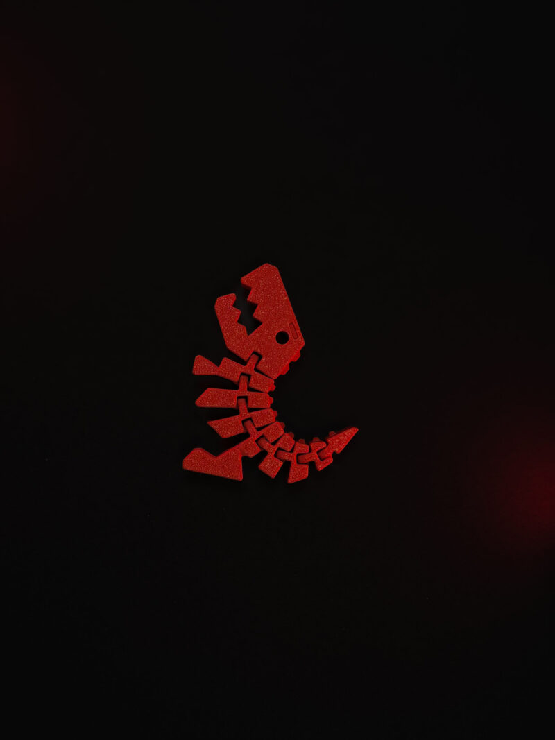 Brelok do keyrambita Rex czerwony