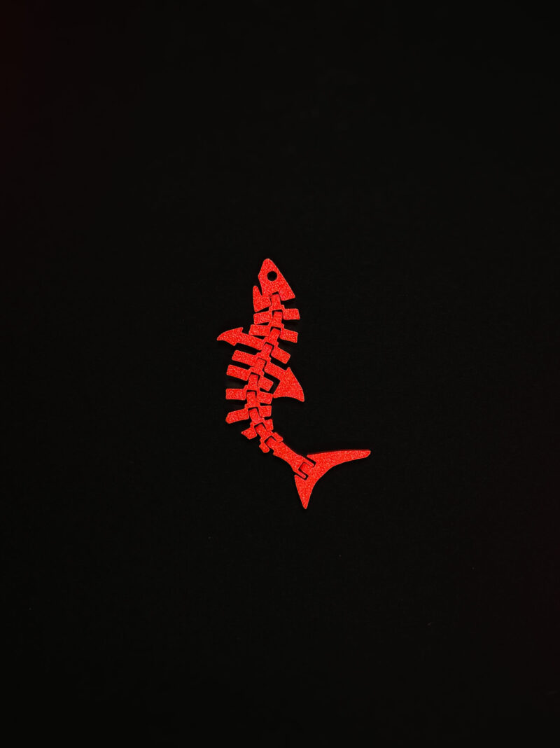 Brelok do keyrambita Rekin czerwony